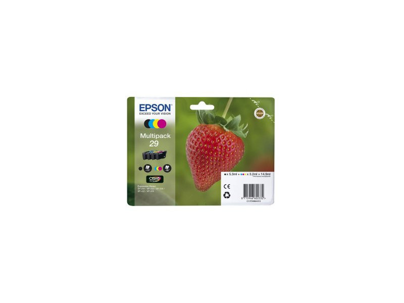 Multipack 4 Cartouches Epson 29 - BK/C/M/Y