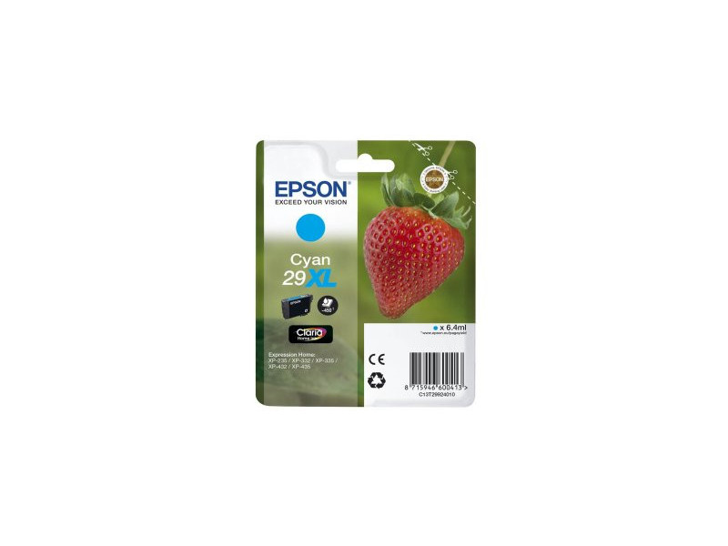 Cartouche Epson 29XL - Cyan - 450 pages