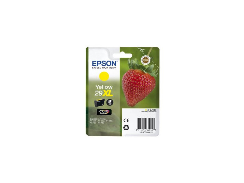 Cartouche Epson 29XL - Jaune - 450 pages