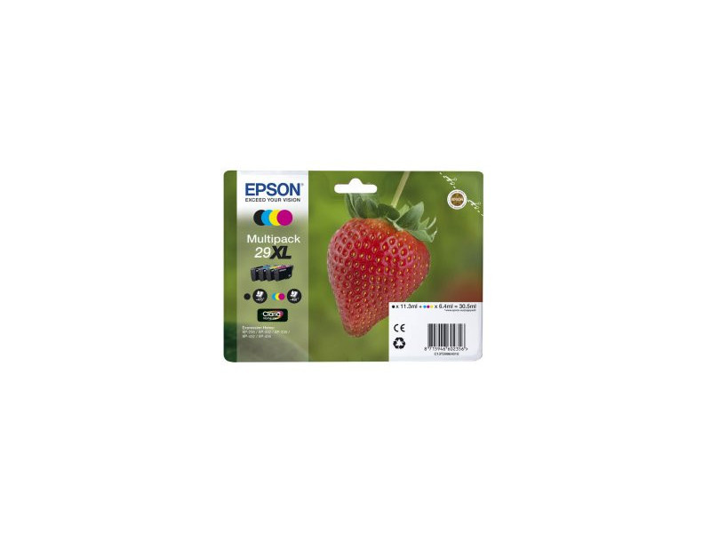 Multipack 4 Cartouches Epson 29XL - BK/C/M/Y