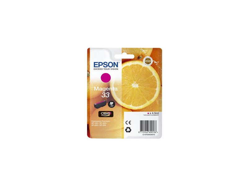 Cartouche Epson 33 - Magenta - 300 pages