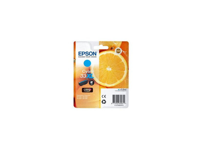 Cartouche Epson 33XL - Cyan - 650 pages