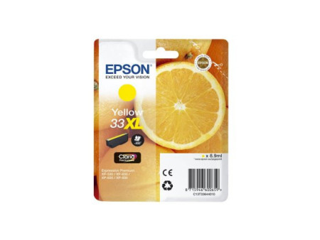 Cartouche Epson 33XL - Jaune - 650 pages