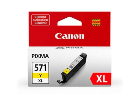 canon cartouche jet d'encre jaune cli-571xl y