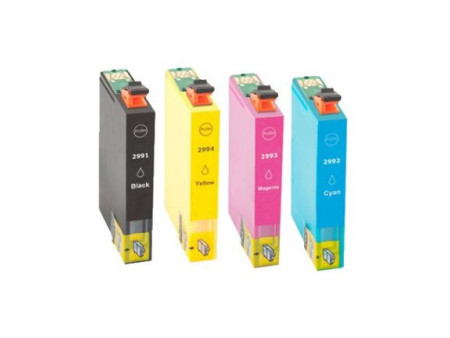 Multipack 4 Cartouches compatibles Epson 29XL - T2996 - BK/C/M/Y