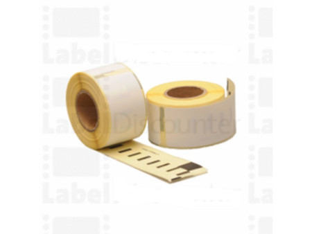 Etiquettes compatibles Dymo 99010 - S0722370 - 89mmX28mm - 130 pieces - blanche