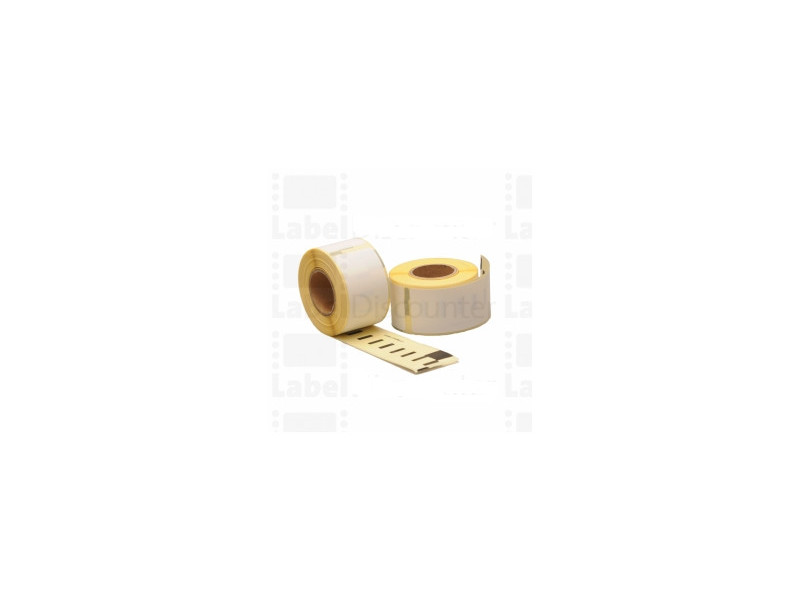 Etiquette compatible Dymo 99012 - S0722400	 - 89mmX36mm - 260 pieces - blanche