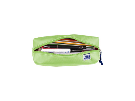 Oxford Trousse, polyester, rectangulaire, grand, vert clair