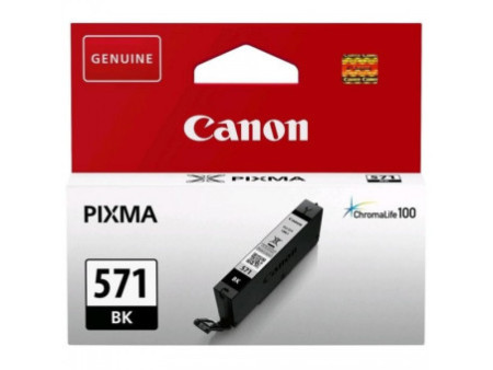 canon cartouche jet d'encre noir cli-571 bk capacidad pixma mg/5700 series/6800 series/7700 series