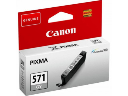 canon cartouche jet d'encre gris cli-571 gy capacidad pixma mg/5700 series/6800 series/7700 series