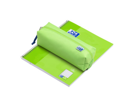 Oxford Trousse, polyester, rectangulaire, grand, vert clair