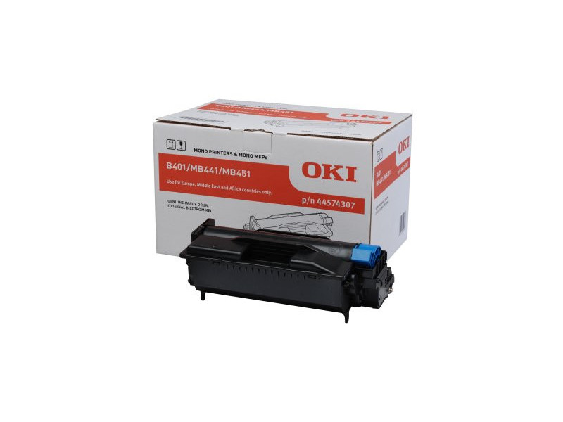 Tambour OKI - noir - 25.000 pages - 44574307