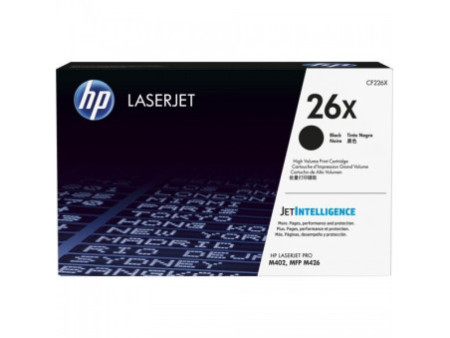Toner laser noir HP 26X - CF226X - 9.000 pages