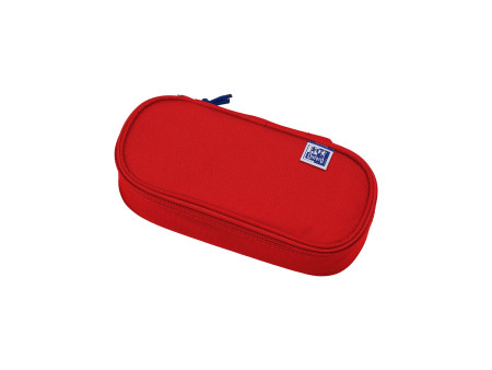 Oxford Trousse, polyester, oval, rouge