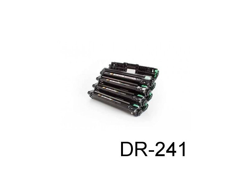 Tambour compatible Brother DR241CL - Couleur - lot de 4 (15.000 pages)