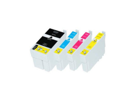 Pack de 4 cartouches compatibles Epson 27XXL - BK/C/M/Y