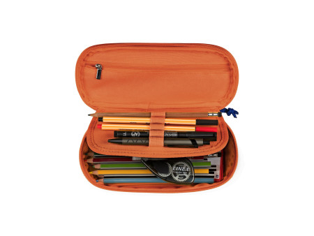 Oxford Trousse, polyester, oval, orange