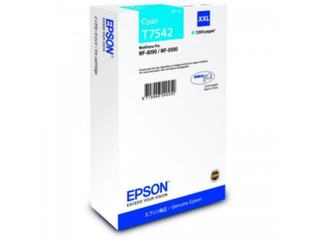 epson cartouche jet d'encre cyan t7542 capacidad 7.000 pages wf/8090dw/8590dwf