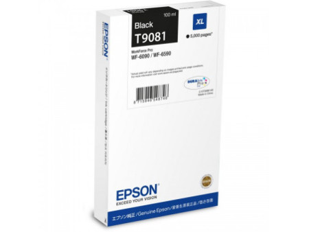 epson cartouche jet d'encre noir noir xl capacidad 5.000 pages wf/6090dw/6590dwf