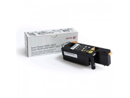 xerox toner laser jaune 1.000 pages workcentre/6027/6025 phaser/6022/6020