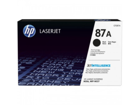 Toner HP laser 87A - CF287A - Noir - 9.000 pages