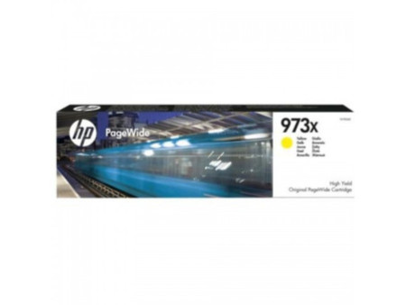 hewlett packard cartouche jet d'encre jaune hp 973x