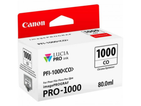 canon cartouche jet d'encre chroma optimizer pfi-1000 co 80ml pro 1000
