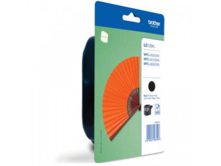 brother cartouche jet d'encre noir 2.400 pages blister sans alarme mfcj/6520dw/6720dw/6920dw