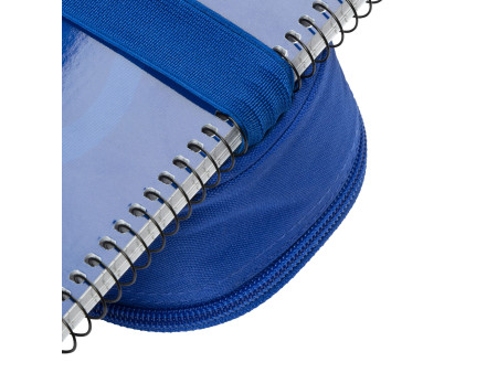 Oxford Trousse, polyester, oval, bleu