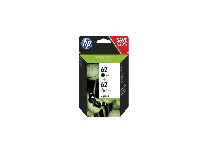 Multipack HP 62 (noir + couleur)