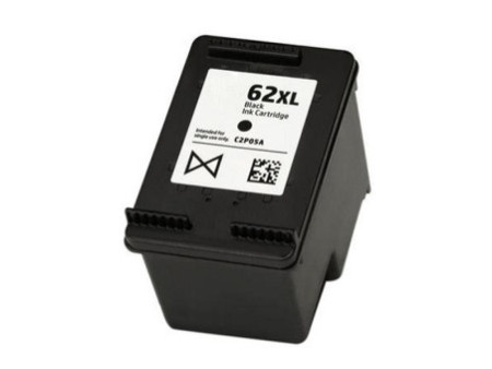 Cartouche compatible HP 62XL - noir - 600 pages