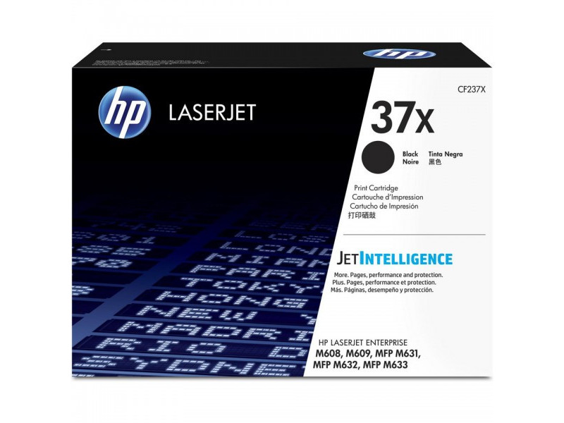 Toner HP CF237X - 37X - Noir