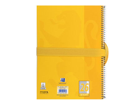 Oxford Trousse, polyester, oval, jaune