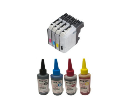 Cartouches rechargeables Brother LC223 LC225 LC227