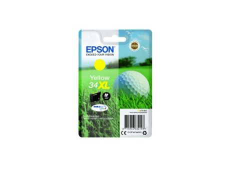 Cartouche Epson 34XL - C13T34744010 - Jaune - 950 pages