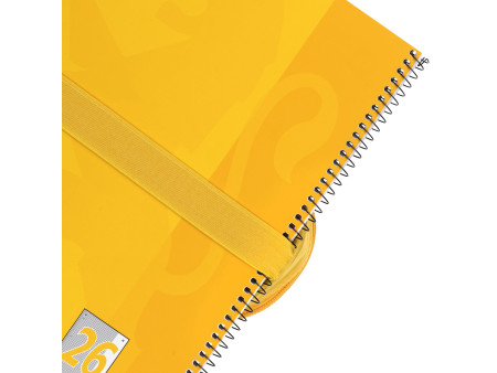 Oxford Trousse, polyester, oval, jaune