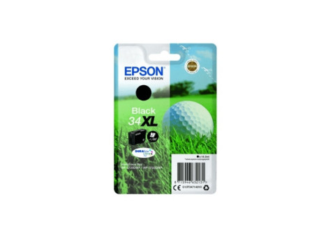 Cartouche Epson 34XL - C13T34714010 - Noir - 1100 pages
