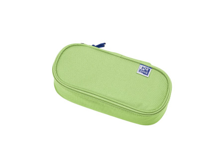 Oxford Trousse, polyester, oval, vert clair