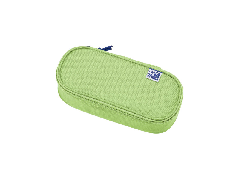 Oxford Trousse, polyester, oval, vert clair