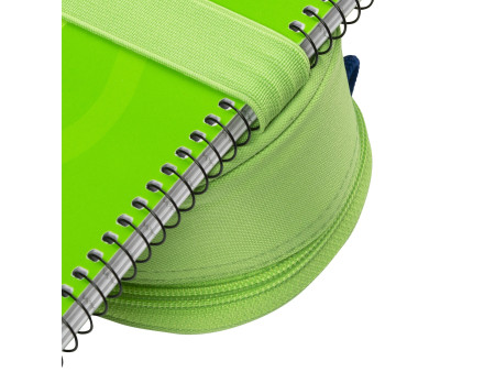 Oxford Trousse, polyester, oval, vert clair