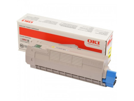 oki toner laser jaune 6.000 pages c612n