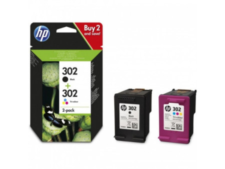 Multipack HP 302 - Noir + Couleur