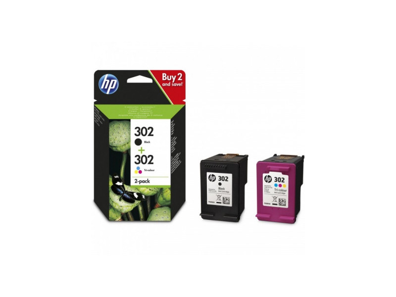 Multipack HP 302 - Noir + Couleur