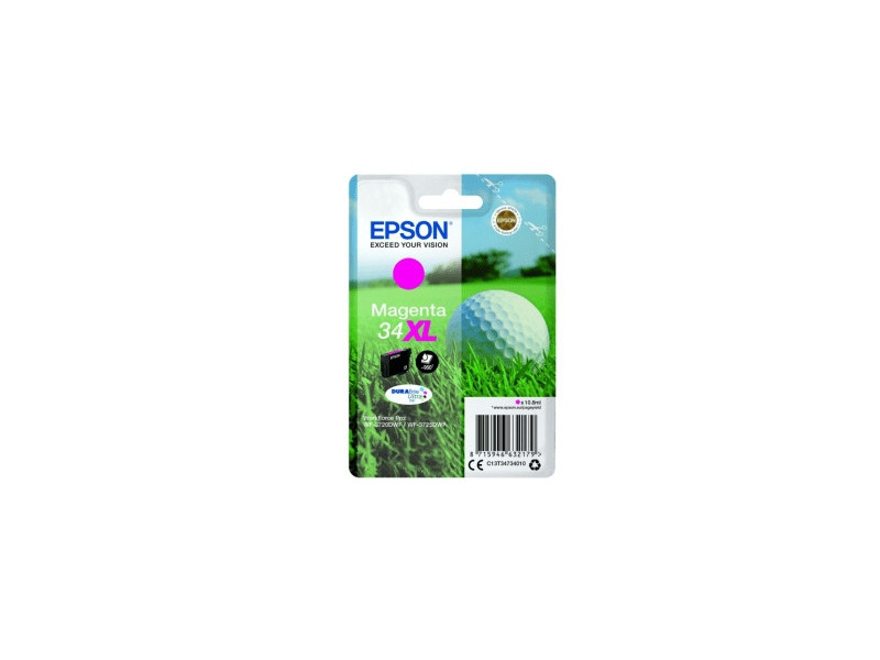 Cartouche Epson 34XL - C13T34734010 - Magenta - 950 pages