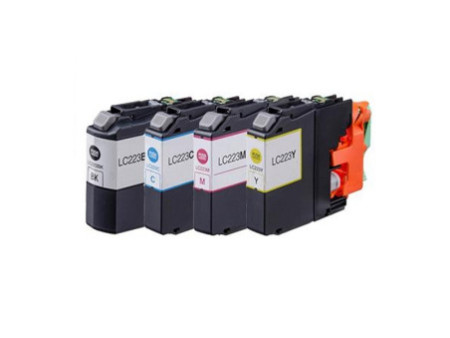 Multipack compatible Brother LC223VALBP (4 cartouches BK/C/M/Y)