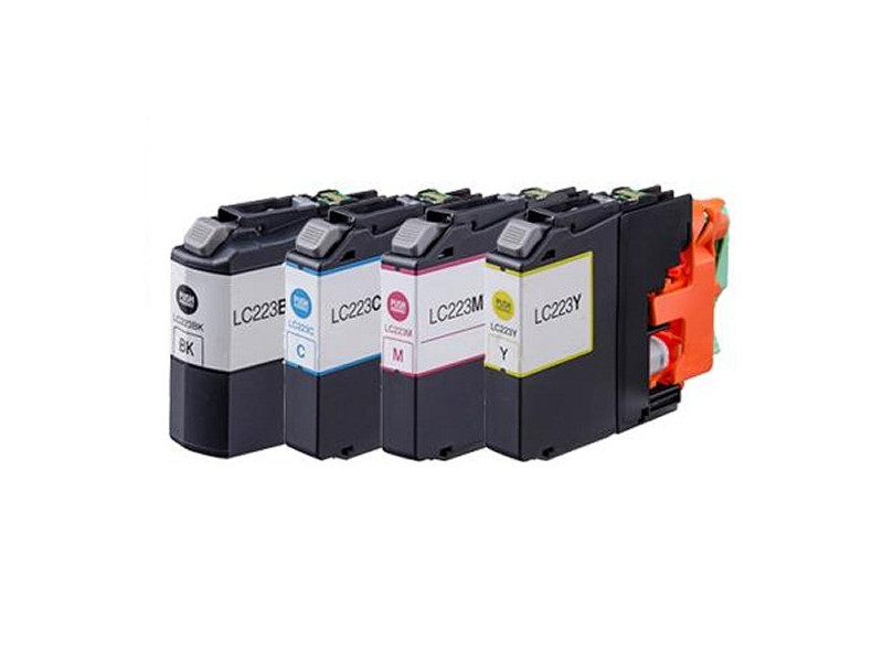 Multipack compatible Brother LC223VALBP (4 cartouches BK/C/M/Y)