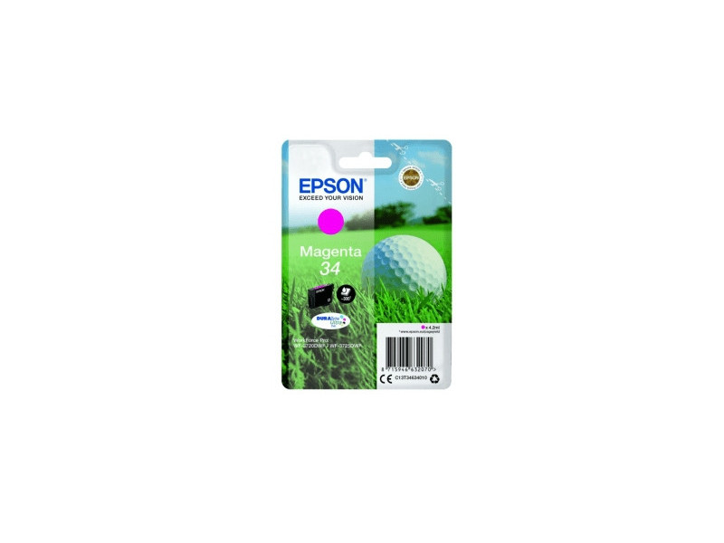 Cartouche Epson 34 - C13T34634010 - Magenta - 300 pages