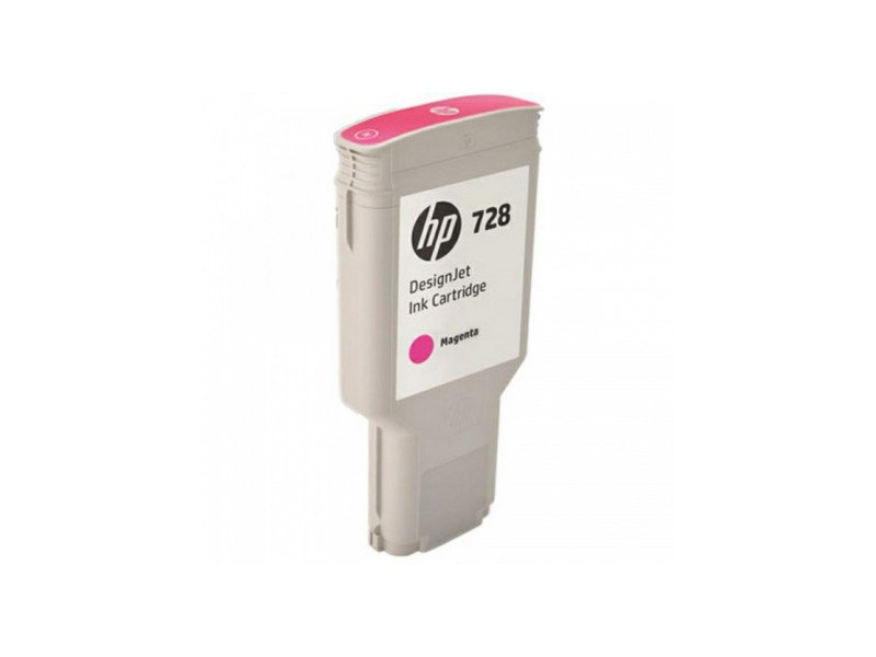 Cartouche HP 728 - F9K16A - 300ml - Magenta