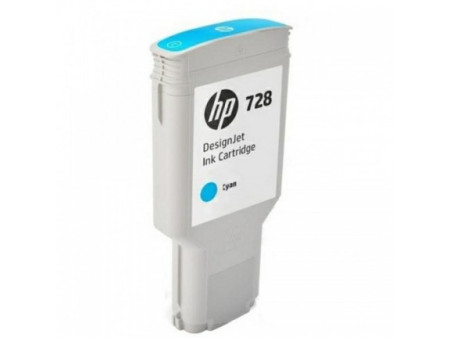 Cartouche HP 728 - F9K17A - 300ml - Cyan