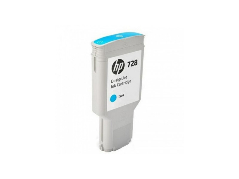 Cartouche HP 728 - F9K17A - 300ml - Cyan